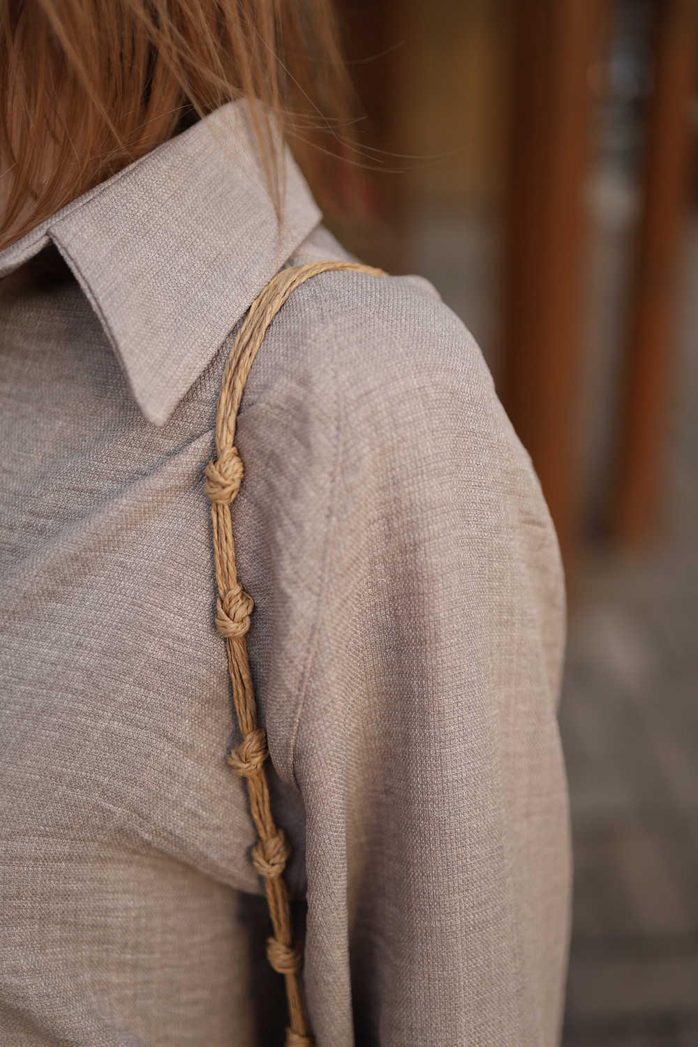 Рубашка реглан "Коричневый мусс"