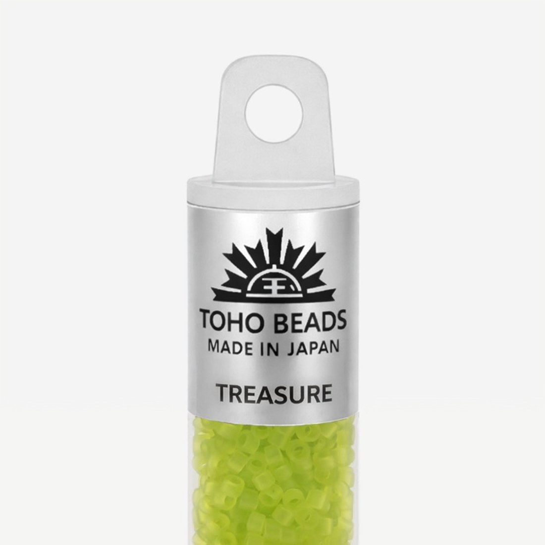 Японский бисер TOHO Treasure (№4F), прозрачный матовый