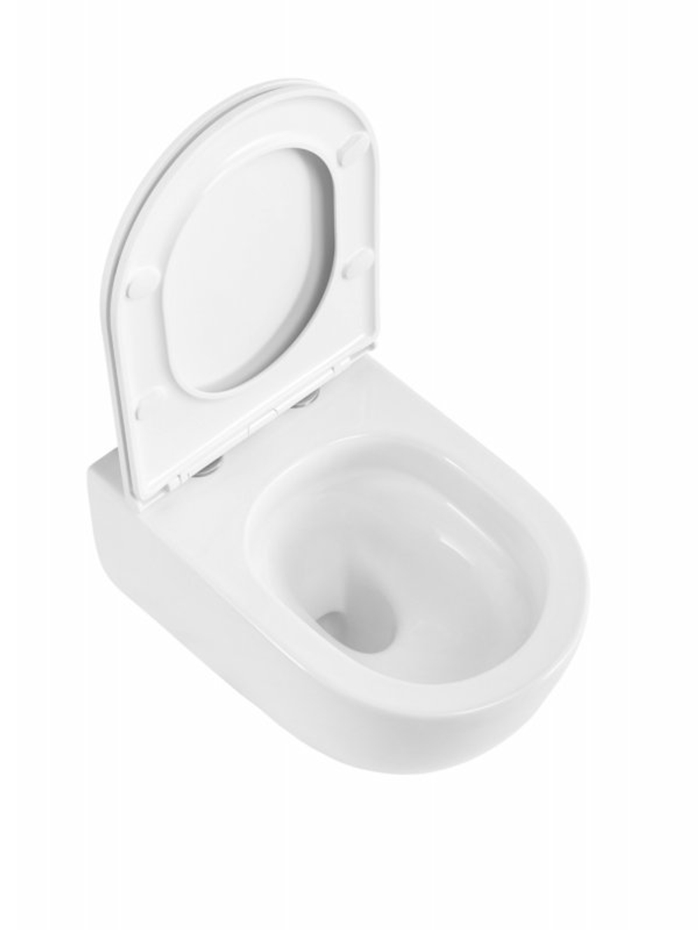 Унитаз подвесной безободковый с сиденьем и смывом TORNADO BelBagno ETNA-TOR BB008CH-TOR/SC