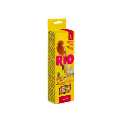 Рио палочки для канареек с тропическими фруктами 2х40г