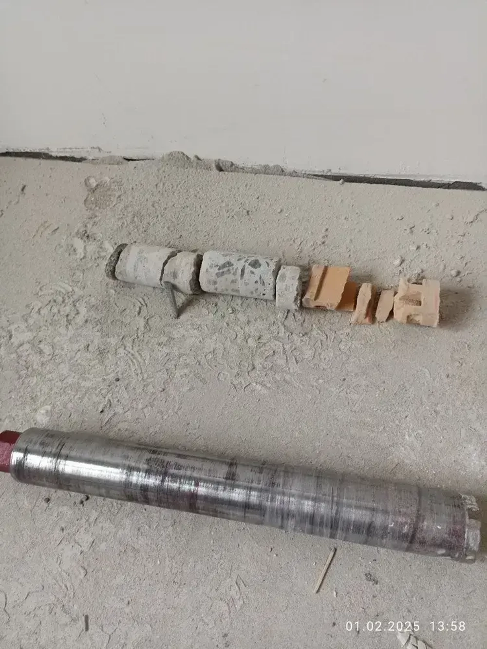 Коронка алмазная 56*450мм M22 (5 сегментов) мокрый рез Kannon