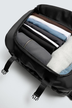 ZARA ТЕХНИЧЕСКИЙ ДОРОЖНЫЙ РЮКЗАК, ЧЕРНЫЙ