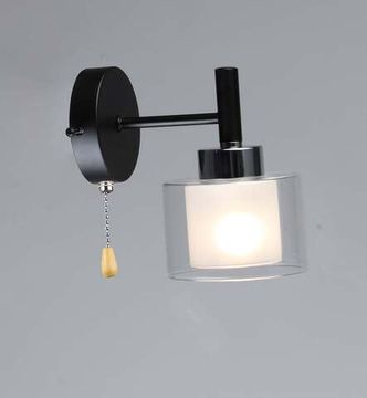 6989/1W BK+CR (1/10) Настенный светильник RL