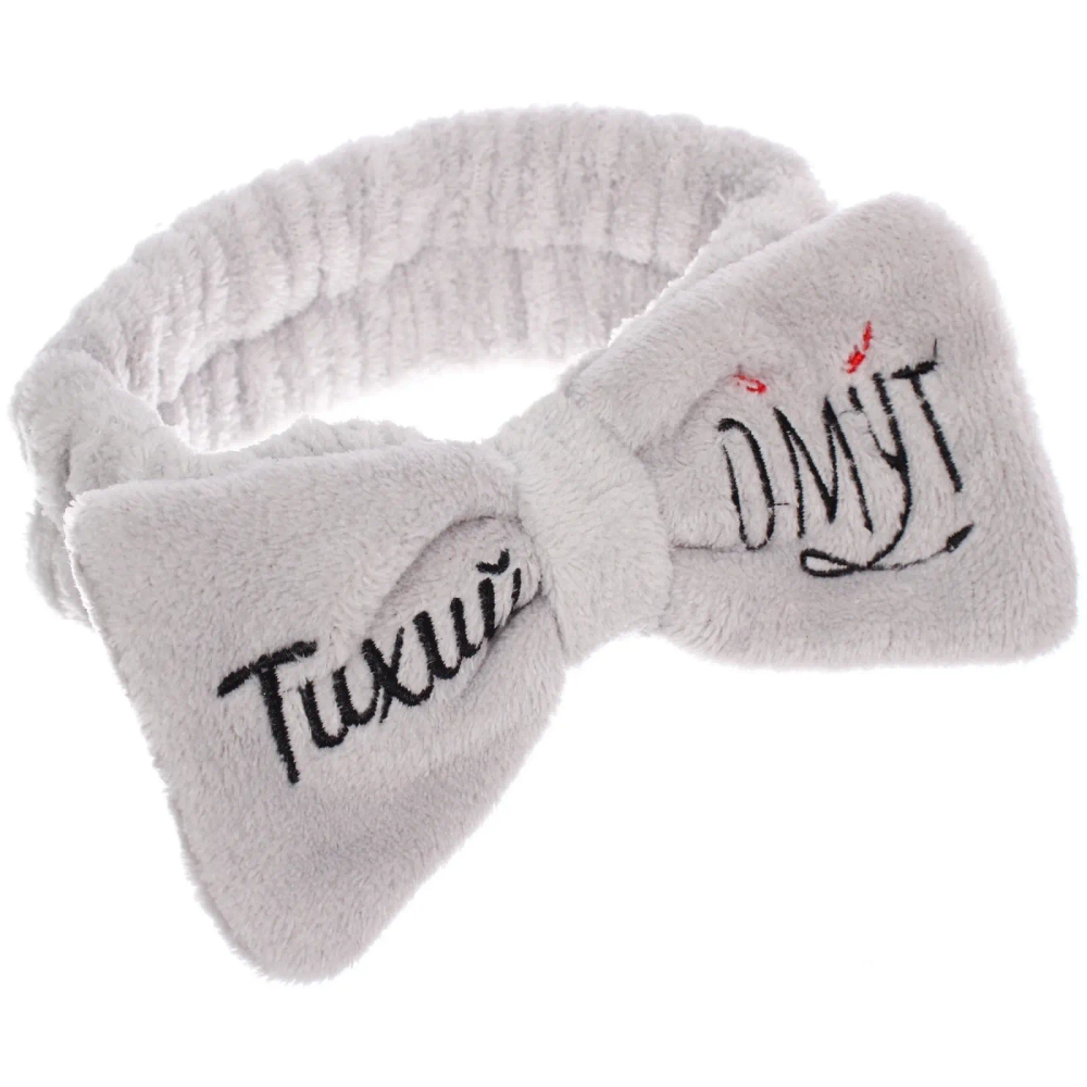 Повязка на голову «New collection Vostok - Тихий омут», цвет розовый, серый, голубой и сиреневый, 20*6см ( упаковка белый ZIP пакет )