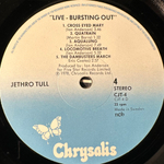 Jethro Tull ‎– Live - Bursting Out 2LP (Швеция 1978г.)