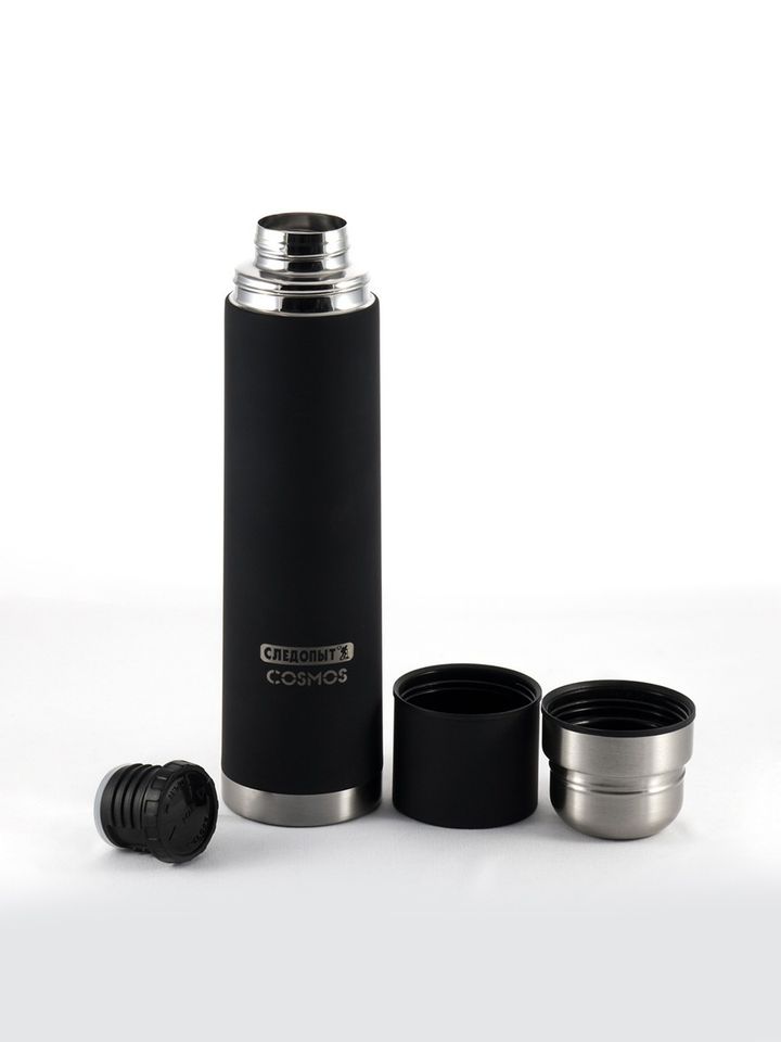 Термос Следопыт-COSMOS с двойной крышкой 1 л