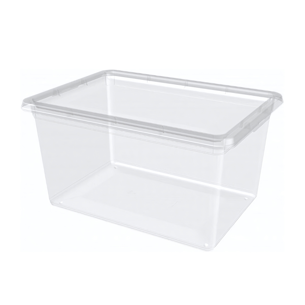 Ящик для хранения "Palm" 45л, 547х392х290мм (бесцветный)