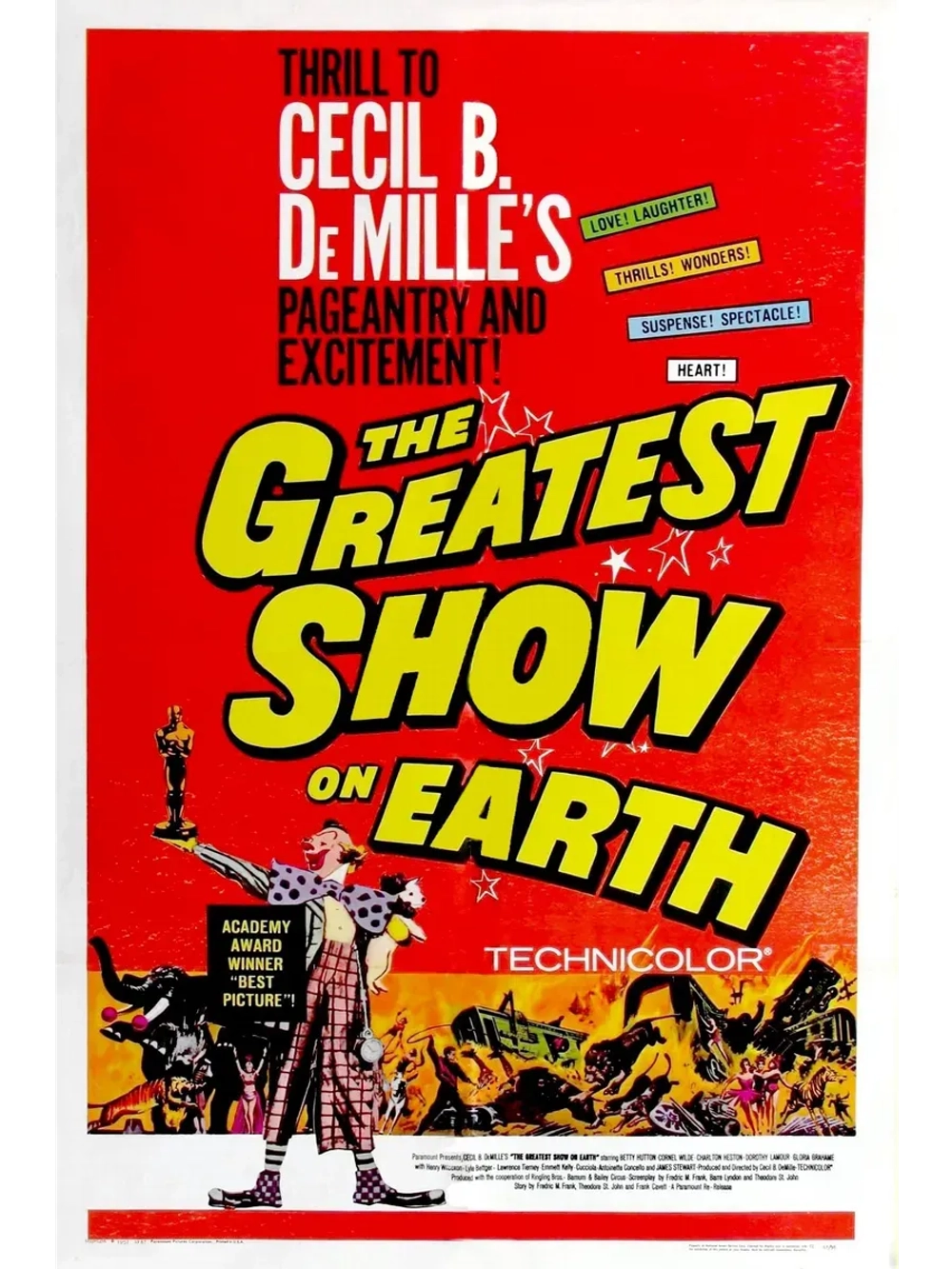 Величайшее шоу мира (1951) (КИНО USB)