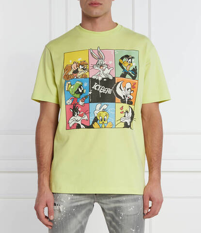 Футболка Iceberg - лимонный(242 I1P F074 6304)