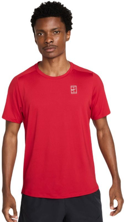 Мужская теннисная футболка Nike Court Advantage Dri-Fit Tennis - красный
