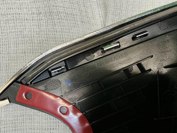 Накладка крыла передняя левая BMW X3M F97 (19-нв)