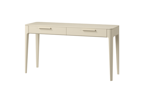 Консоль Type oak 2 ящика ширина 140 см (молочный)
