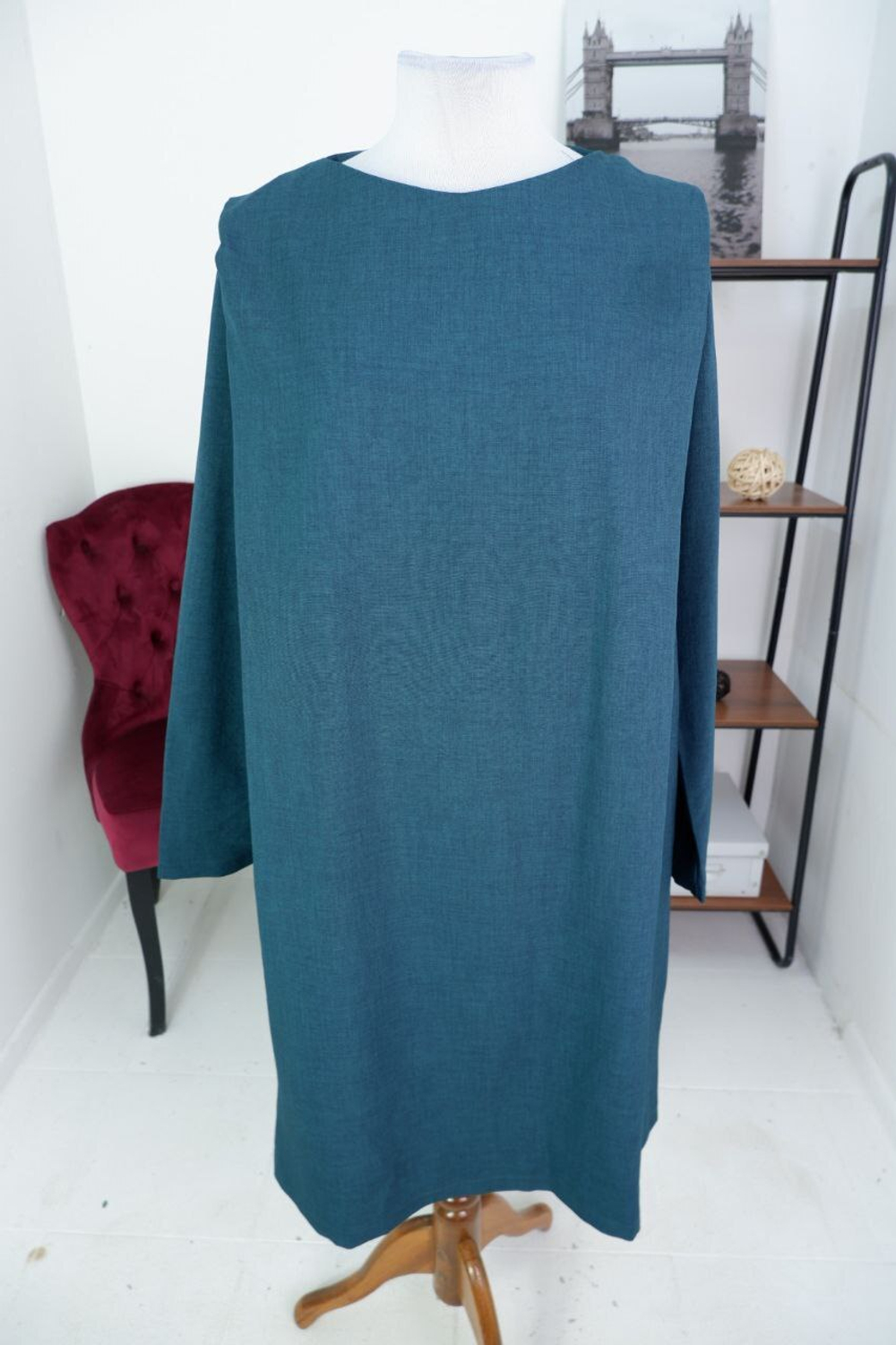 Платье Одевайся легко сложного оттенка 46 размер, новое