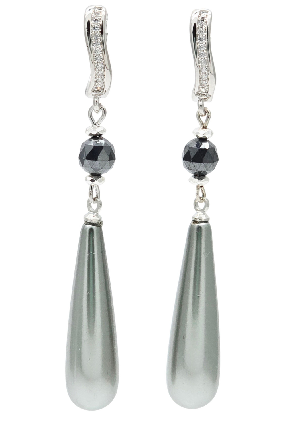 91003709 Серьги Selena Pearls