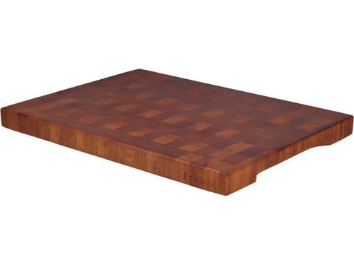 Торцевая разделочная доска 55x40x4 см. сапеле, арт. 051
