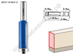 ЗУБР 19x50.8мм, хвостовик 12мм, фреза кромочная с нижним подшипником