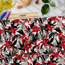 Ткань Ниагара Софт экзотический узор