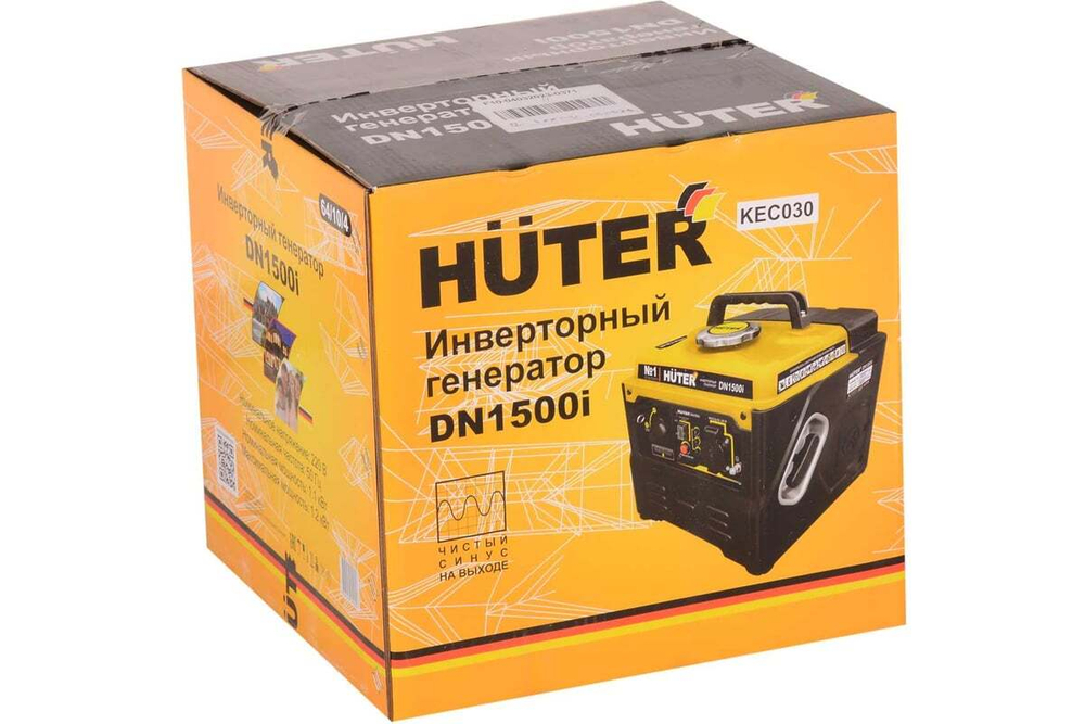 Инверторный генератор Huter DN1500i 64/10/4