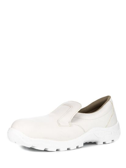 Полуботинки белые ПУ, МП