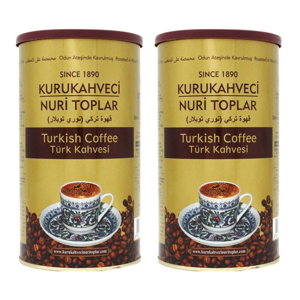 Кофе молотый Kurukahveci Nuri Toplar банка 500 г 2 шт