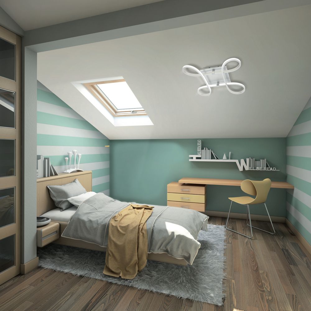 4990 Люстра потолочная KNOT LED