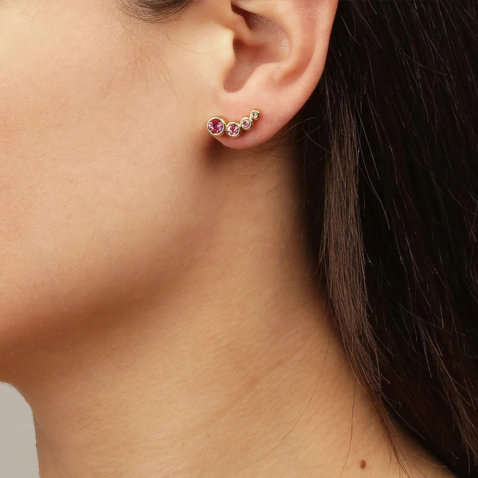 Серьги Dyrberg Kern AGNES SG ROSE 440043