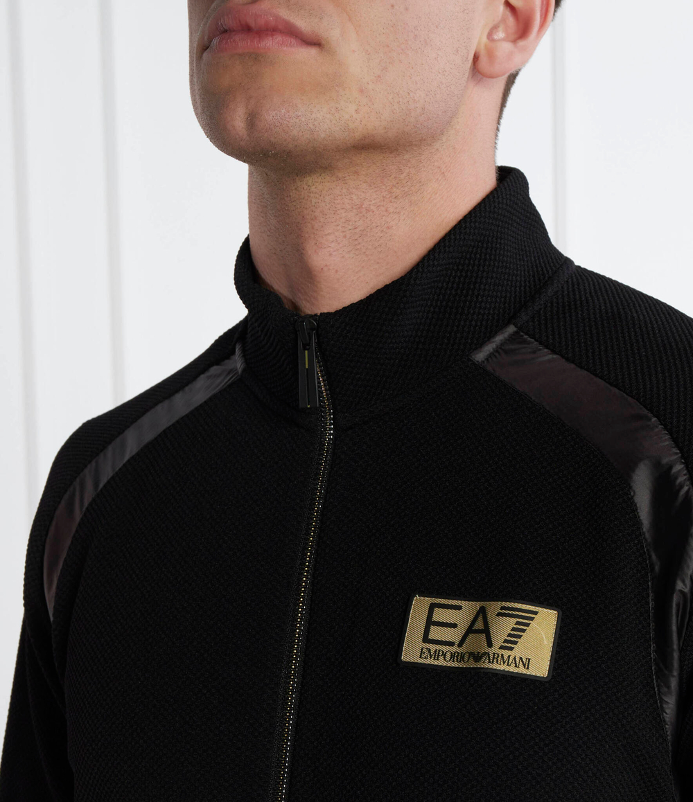 Худи EA7 - черный(3DPM13 PJG1Z)