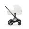 Детская коляска Cybex Priam V Style 2 в 1 Off White на шасси Matt Black
