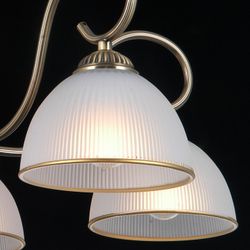 Люстра на штанге ILLUMICO CAPELLA IL0621-5CSQ-24 AB CAPELLA