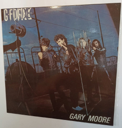 Винтажная виниловая пластинка G Force Gary Moore G Force (Russia 1992)