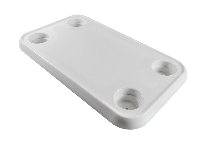 Столешница прямоугольная пластиковая 390х690 мм