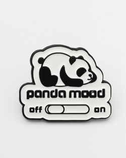 Металлический значок "Panda Mood"