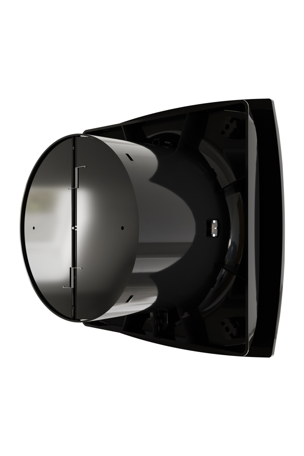 Вентилятор накладной WAVE D120 обр.клапан Black classic ERA