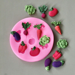 Молд силиконовый "Овощной микс"