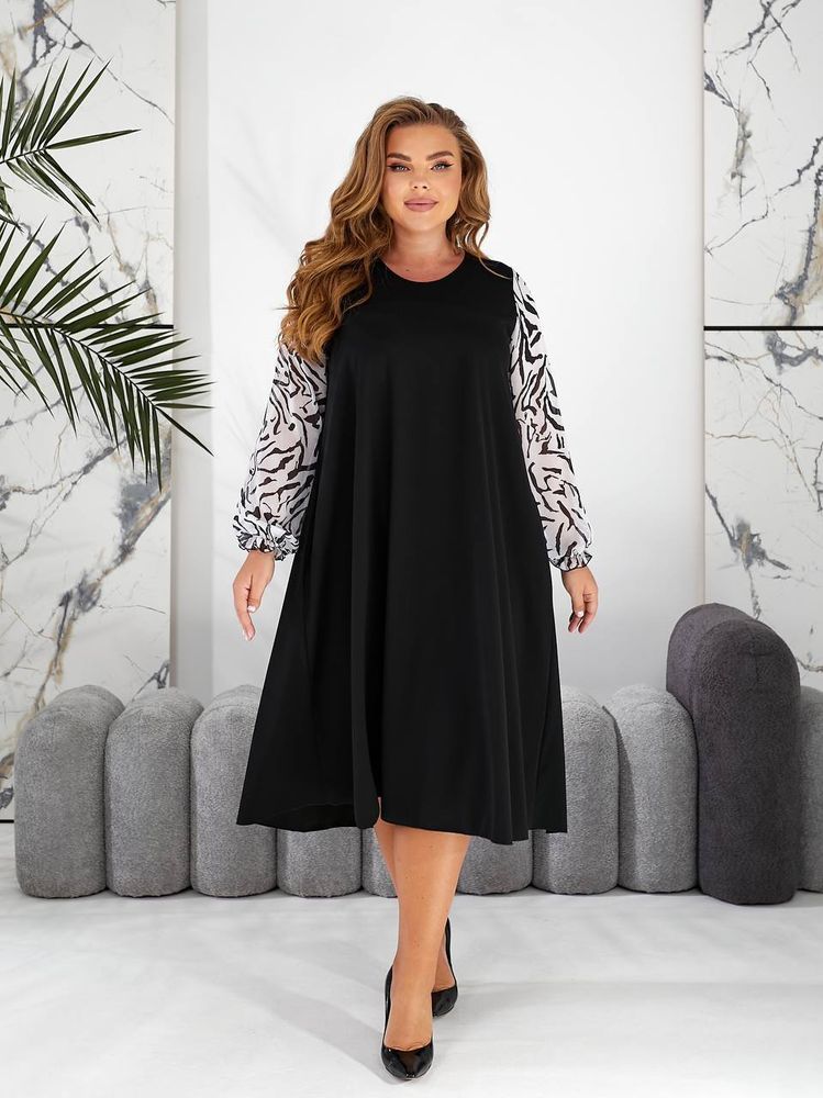 Платье трапеция УК-1949 Fabrika