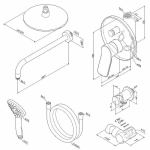Душевая система AM.PM X-Joy FB85A1RH22