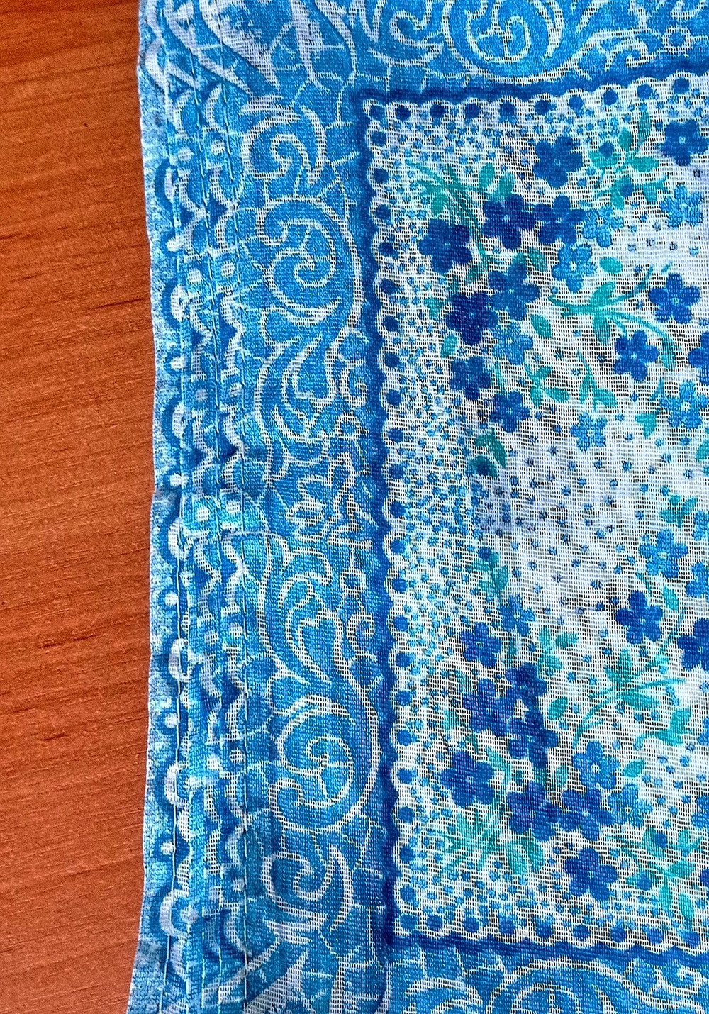 Носовой платок, размер 24 x 24 см, 1 шт., разные цвета