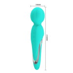 Бирюзовый жезловый вибратор Walter