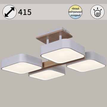 03359-0.3-04 WH+WOOD светильник потолочный