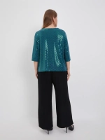 Блузка нарядная с пайетками