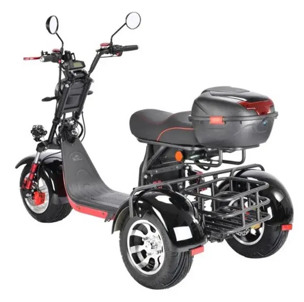 Электроскутер WHITE SIBERIA PRO TRIKE 3000W