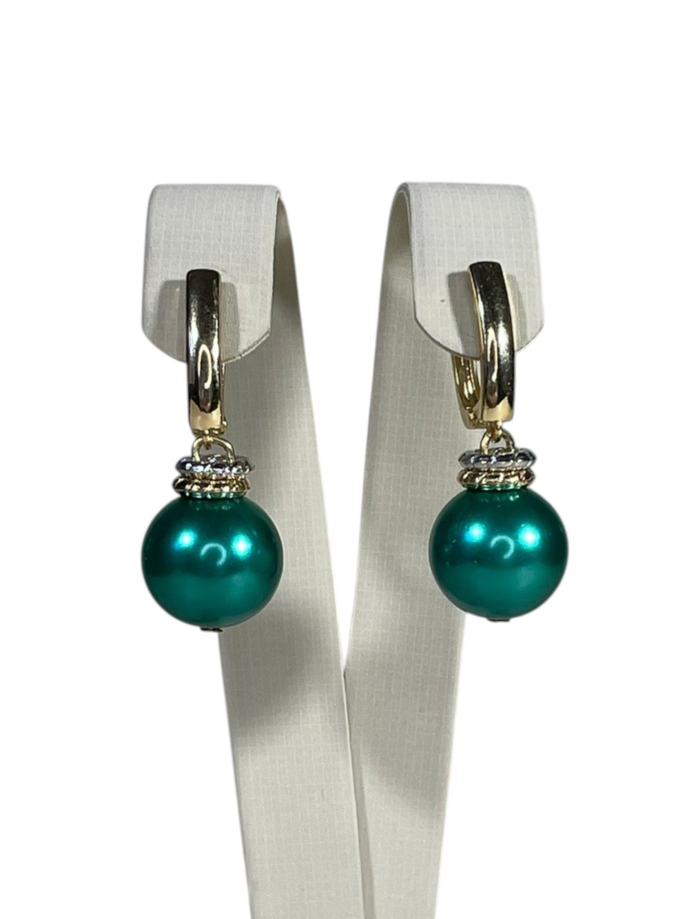 Комплект колье и серьги муранское стекло