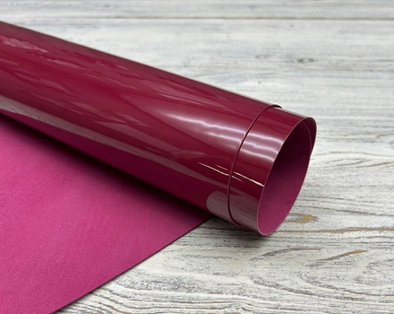 Vernissage Berry (0,8-1,0 мм), цв. Бордовый, натуральная кожа