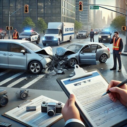 Оформление ДТП без участия ГИБДД.