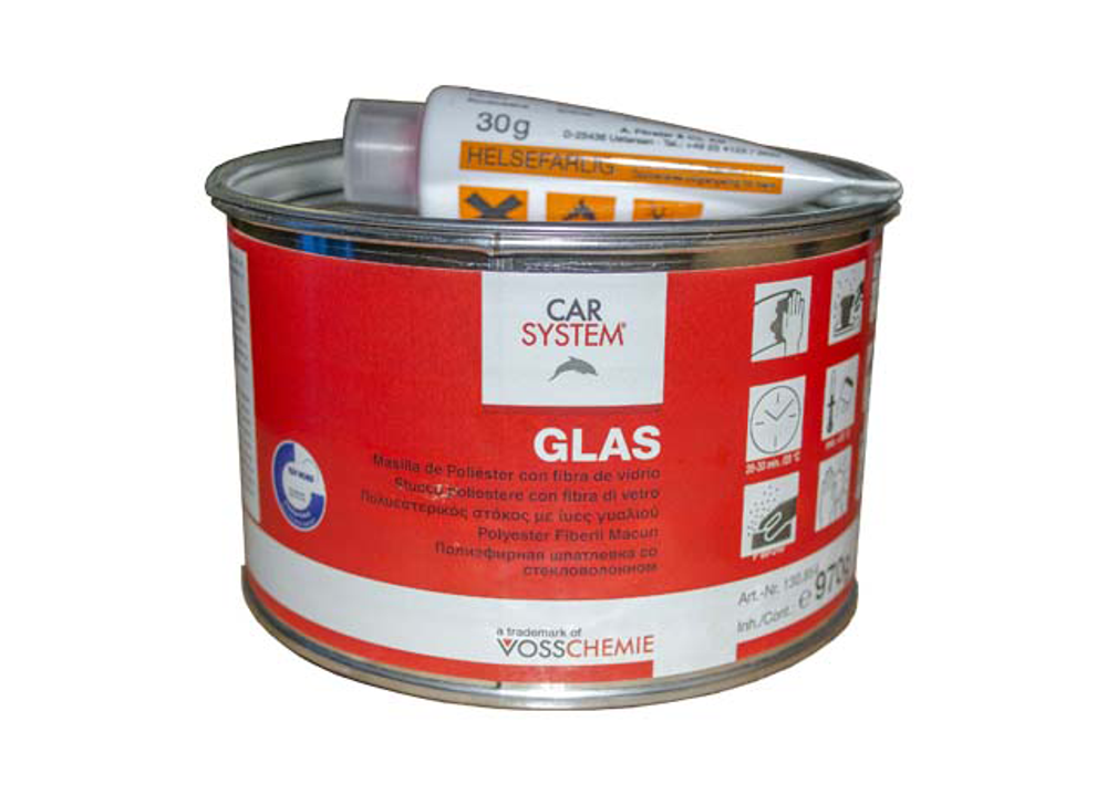 Car System Шпатлевка Glass    1kg 130854