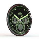 Метеостанция (настенные часы) RST Lumineux, черный (77741)