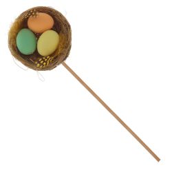 GAEM Изделие декоративное (вставка) "Гнездо пасхальное" (6*3), L6 W3 H23 см, 2в.