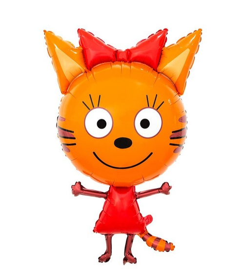 Шар фигура Три кота Карамелька