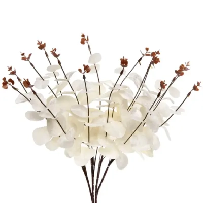 Искусственные цветы «FLOWERS MAGIC» 50см Эвкалипт шампань