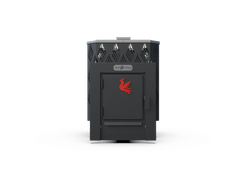 Банная печь Душа- 15 Сетка Лист Ивы Закрытая Каменка